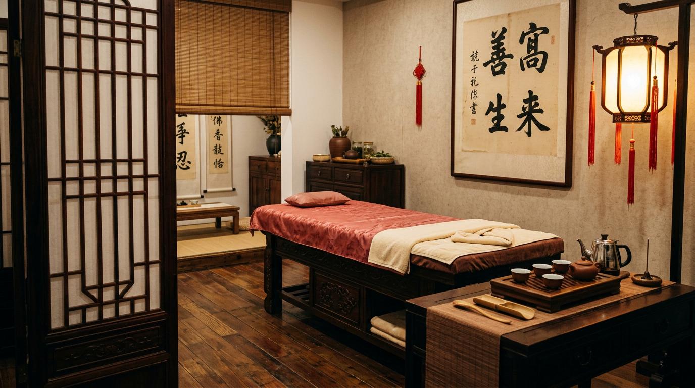 台北男士按摩中式養生環境